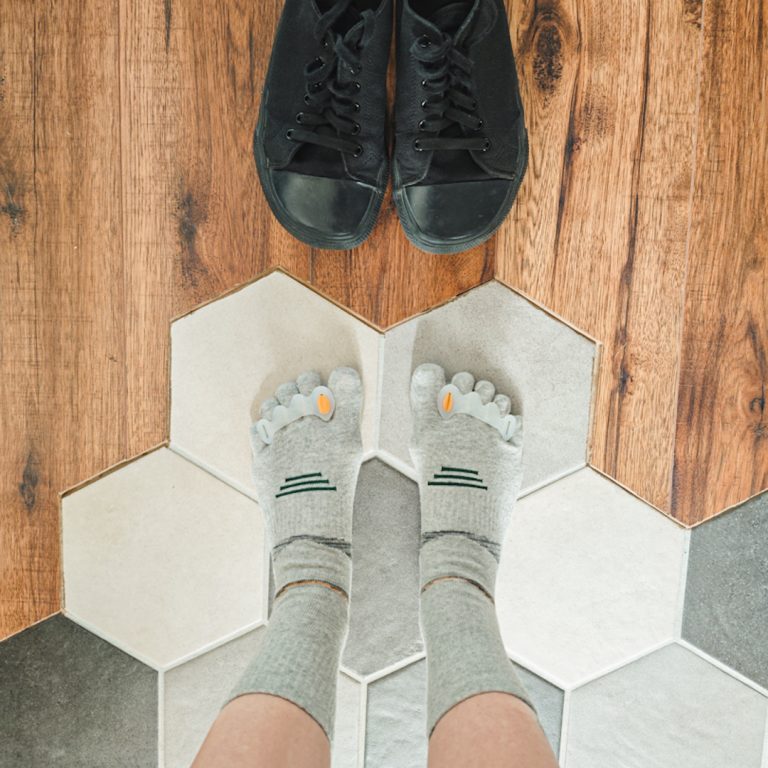 chaussette à orteils sportswear barefoot