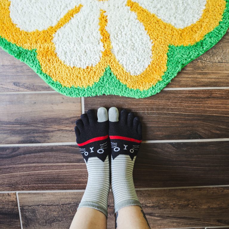 chaussettes kawaii à orteils